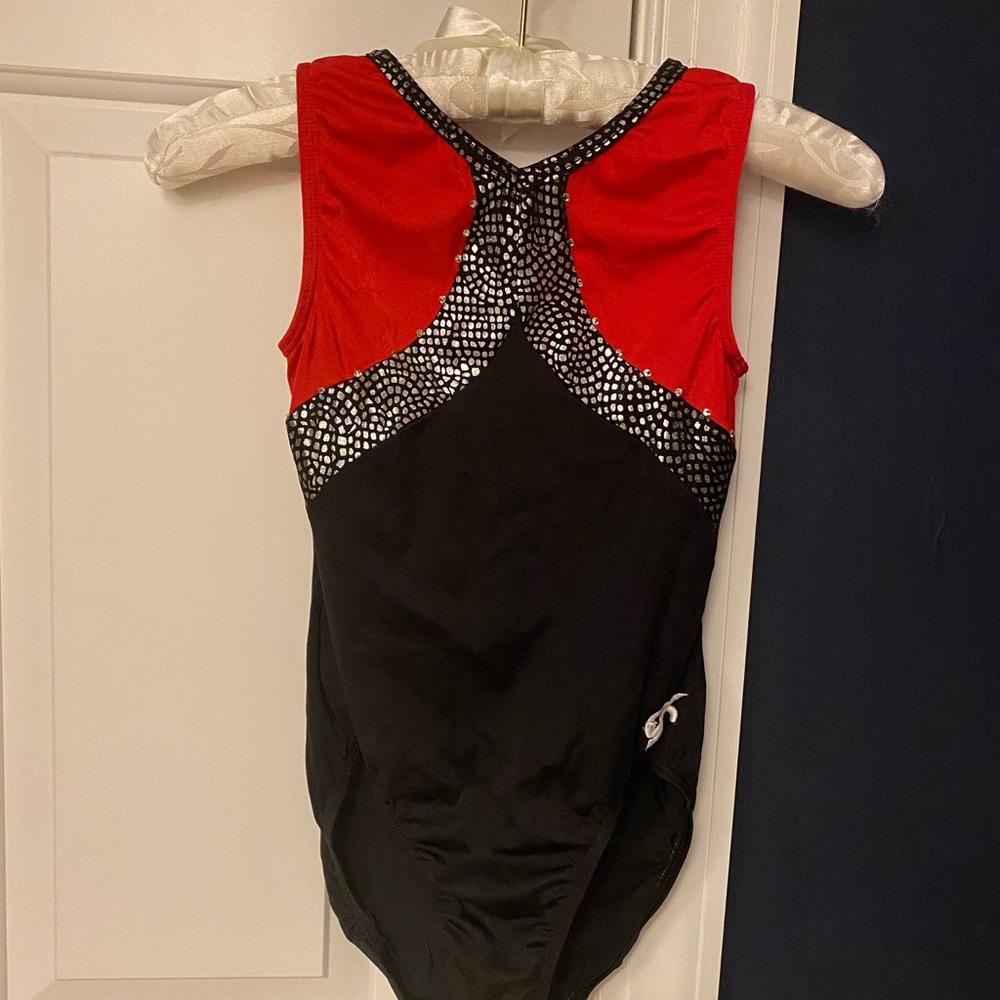 GK elite gymnastics leotard (Size adult SMALL)